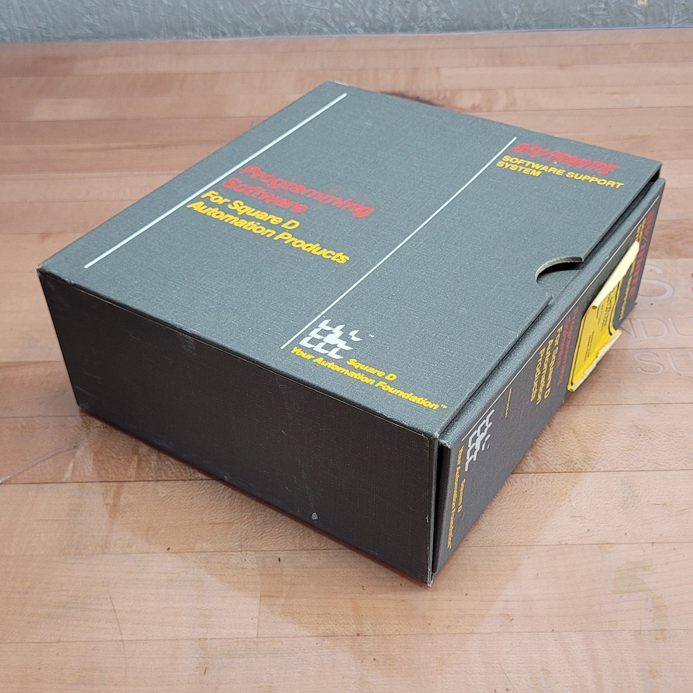 Square D 8010 SFW-333 SY/MATE Instruction Bulletin, Addendum, & Program Software