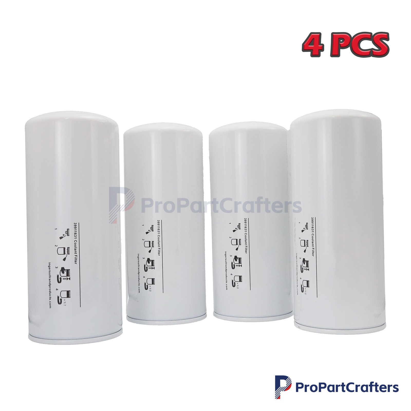 4pcs Oil Filter NEW In Box For Ingersoll Rand 39911631