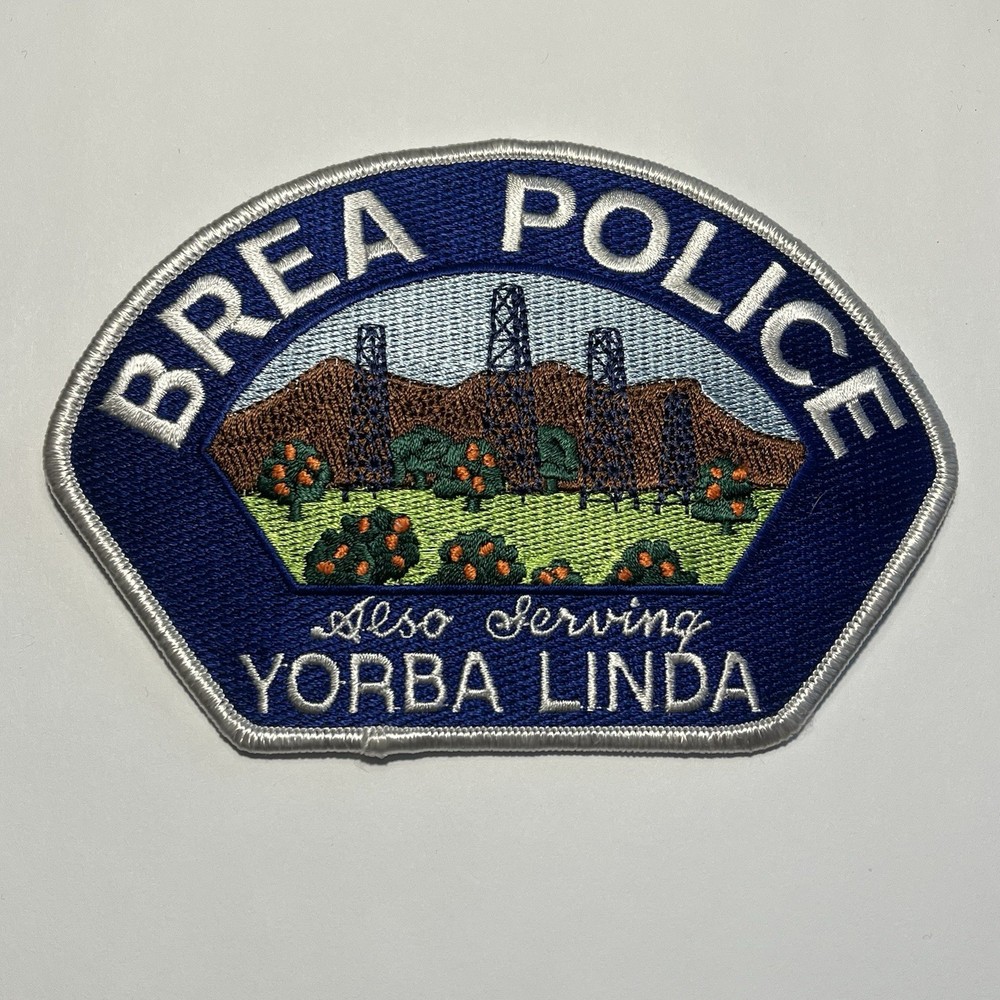 Brea & Yorba Linda, CA - Police Patch