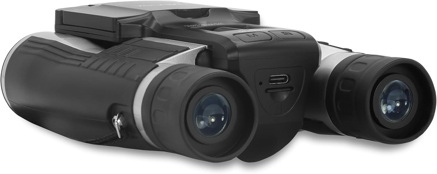 MINOLTA® MN1232A 12x32 Digital Binoculars w/4K UHD Camera