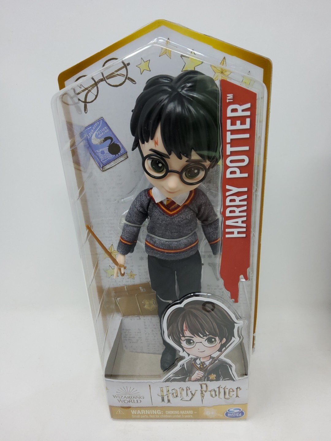Wizarding World Of Harry Potter 8 Inch Dolls 4 Pack, Harry,Hermione,Luna,Ron