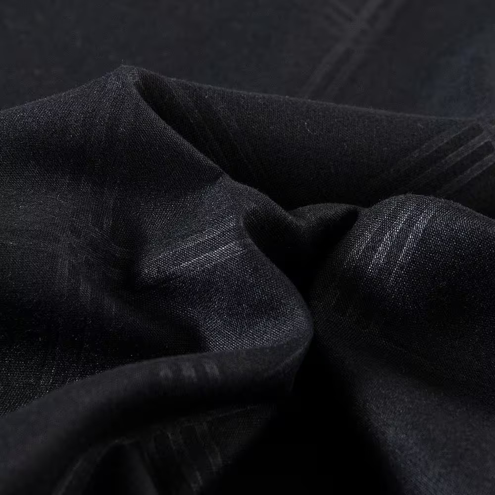 10-Piece Black Plaid King Comforter Set