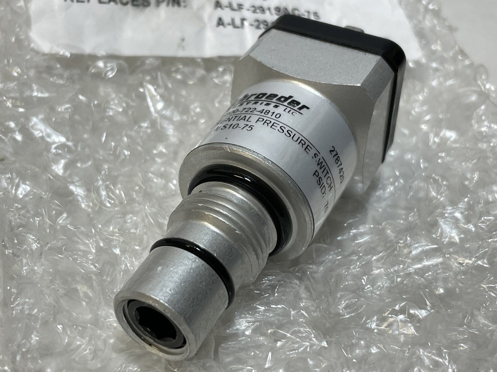 SCHROEDER Differential Pressure Switch MS10-75