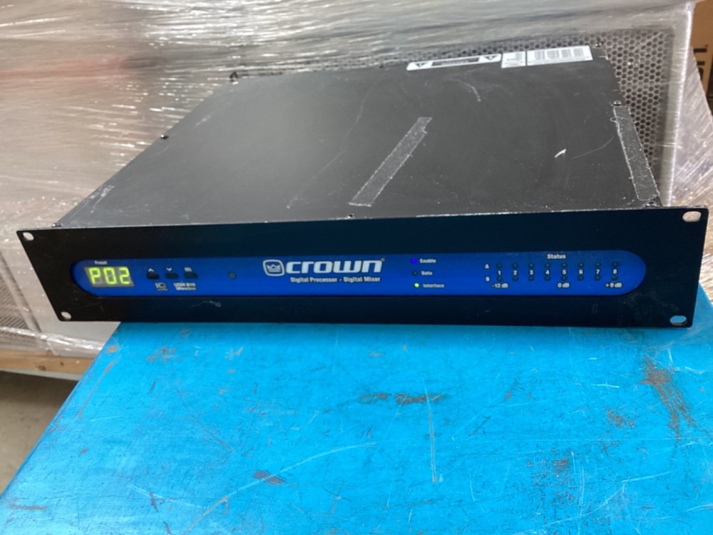 Crown USM 810 Digital Processor Mixer * Works, Updated