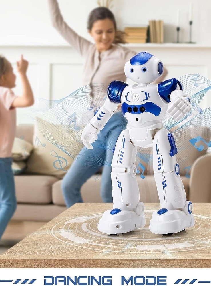 RC Robot Toys for Kids, Gesture & Sensing Programmable Remote Control Smart R...