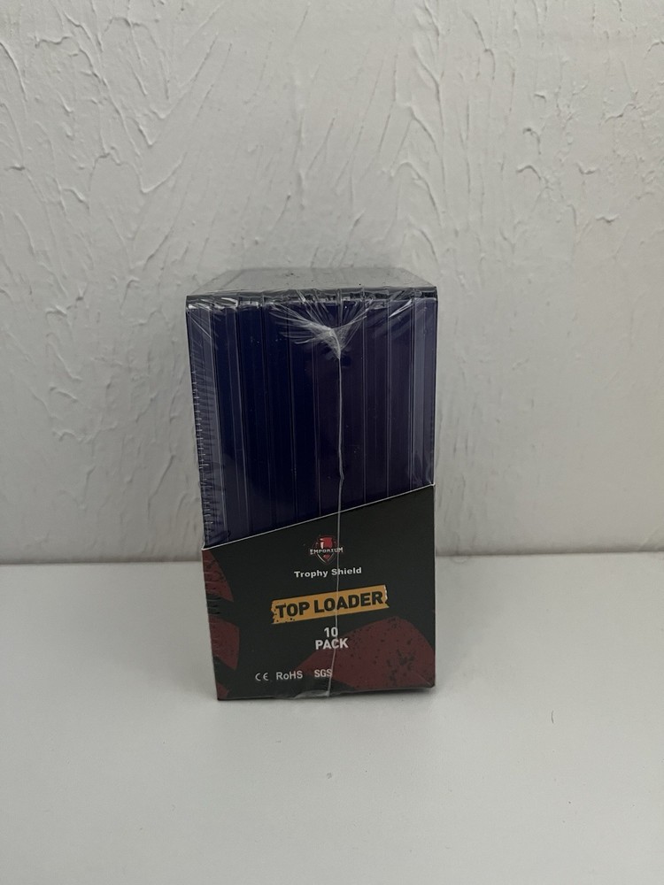 10 Count Super Thick 180 PT Toploader Protectors