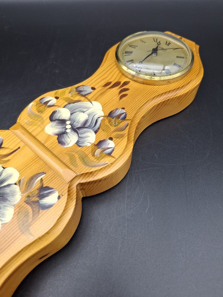 Miniature Swedish Mora Dala floor clock .