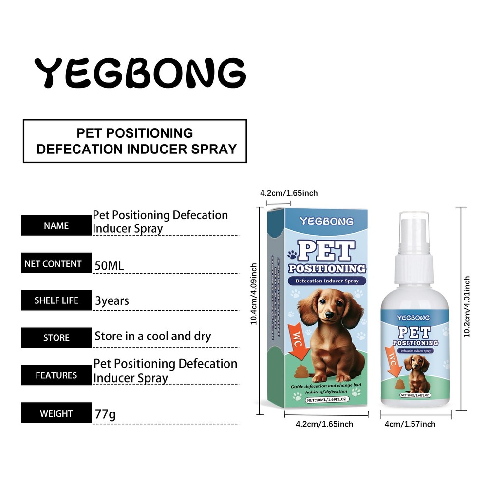 pet positing defecat inducer mild does not stimulate the