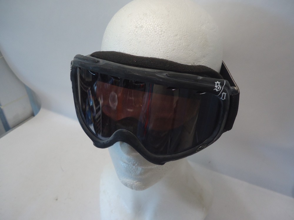 Smith Optics Ski Goggles Adjustable Ventilated Black Frame Motorcycle 1965