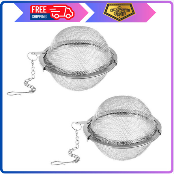 Tea Steeper, 2Pcs Mesh Tea Infuser Premium Tea Filter Tea Interval Diffuser