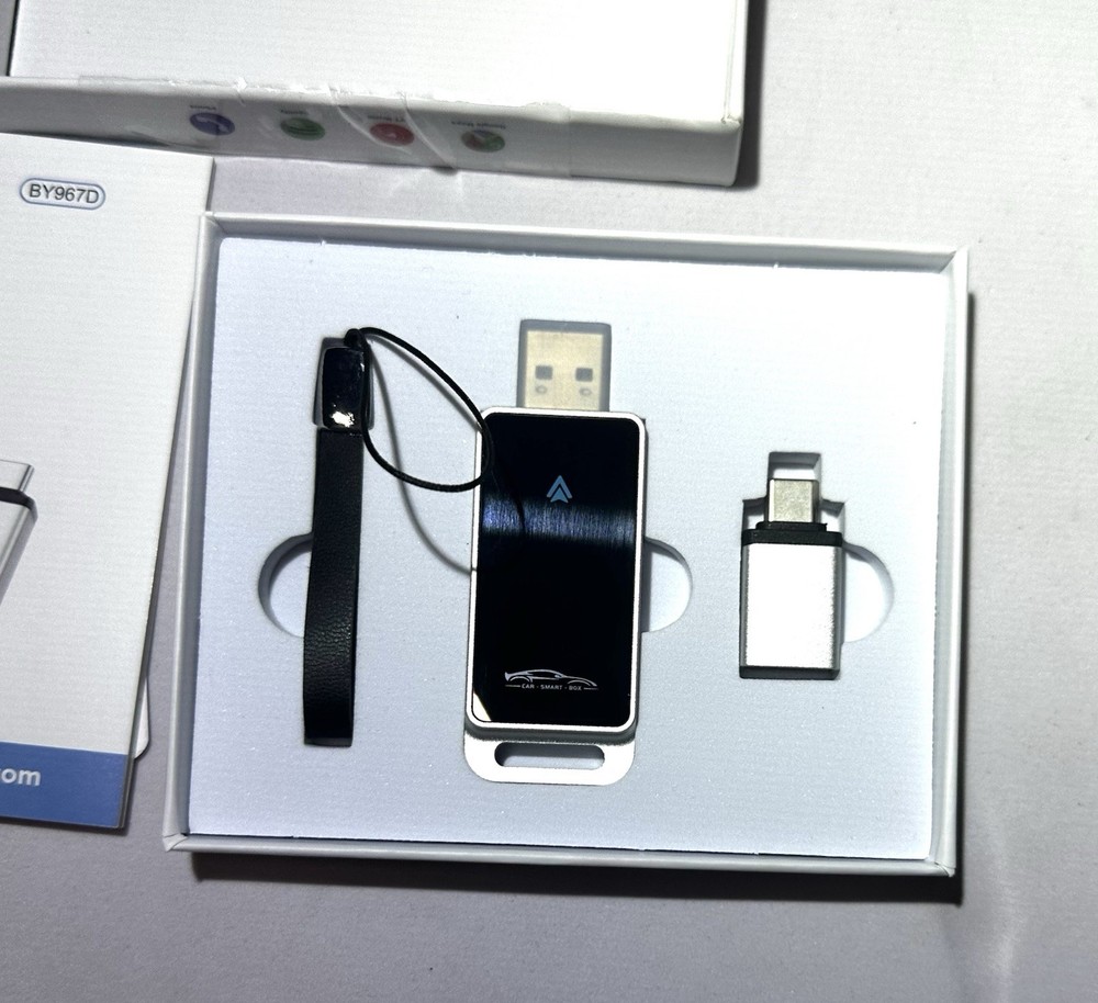 Android Auto Wireless Adapter, Convert Factory Wired to Wireless, Plug and Play