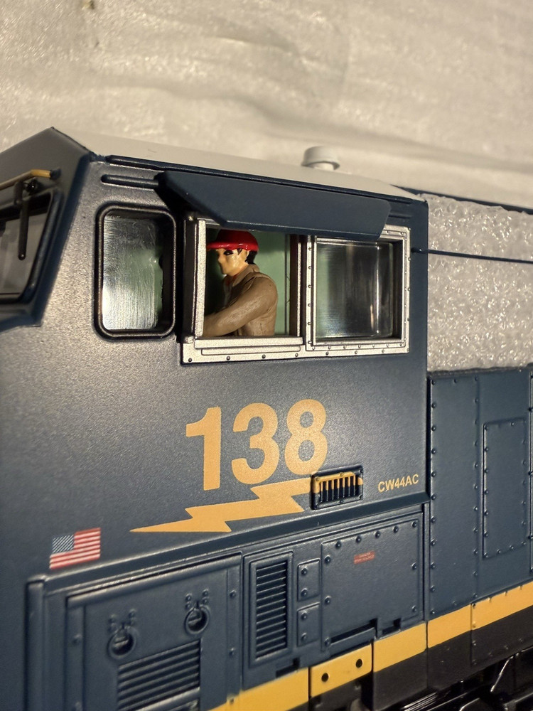 MTH 20-20395 CSX O Scale Premier AC4400 Diesel Twin-Stack Freight Set