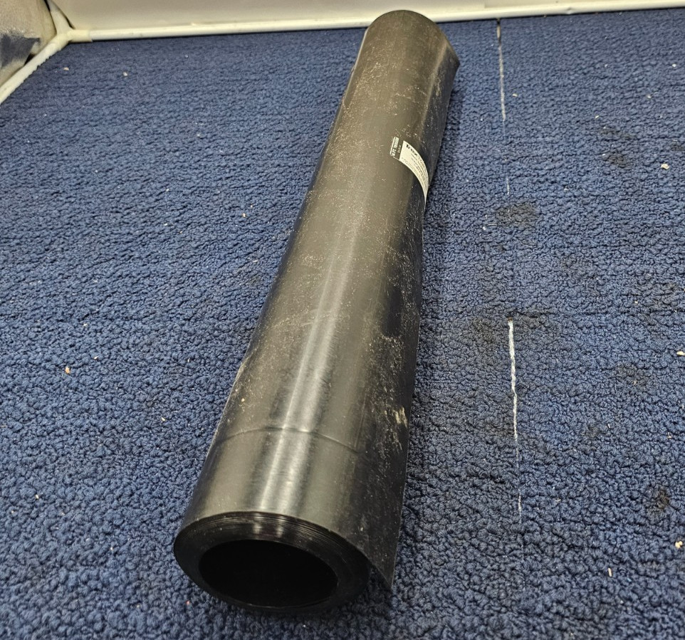 Trex RainEscape Deck Drainage System Plastic Trough 16ft Durable Black