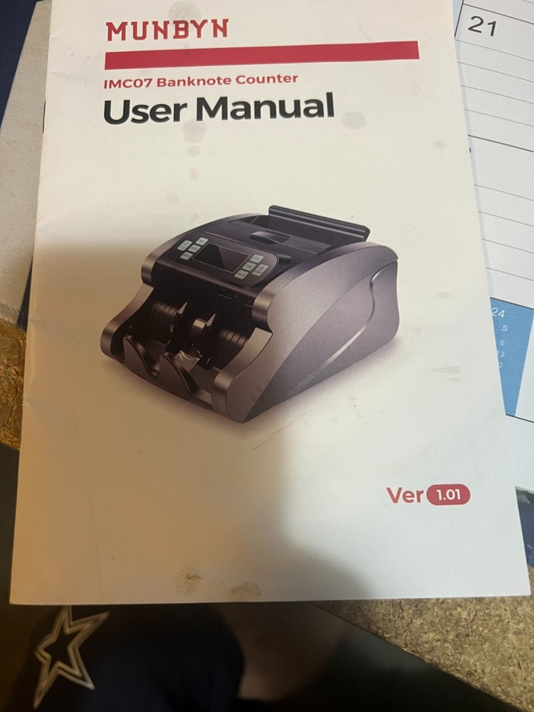 MUNBYN--BANKNOTE COUNTER----IMC07