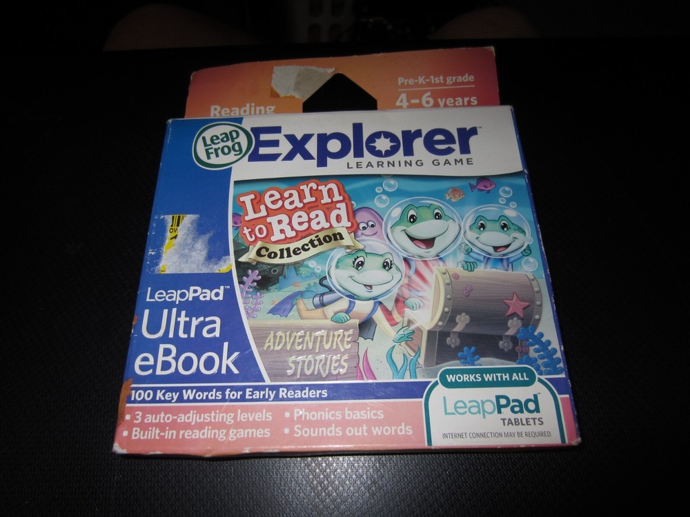 Leapfrog Explorer LeapPad Learning Game Learn To Read Collection (2012) - NEW!!