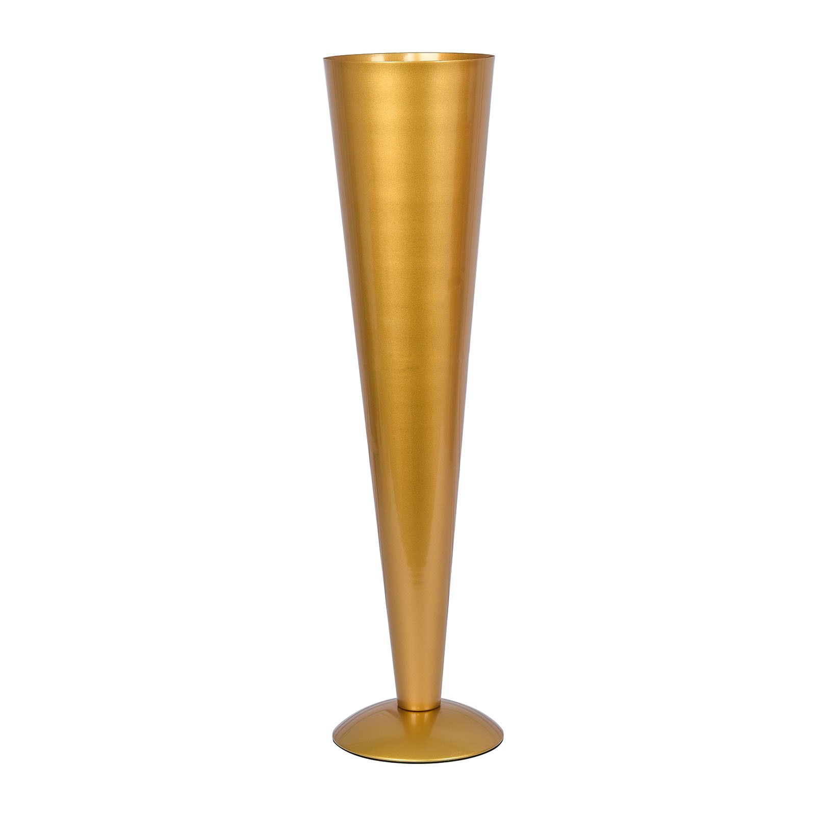 GOLD 27" METAL Trumpet Wedding FLOWER VASE Party Events Decorations Supplies