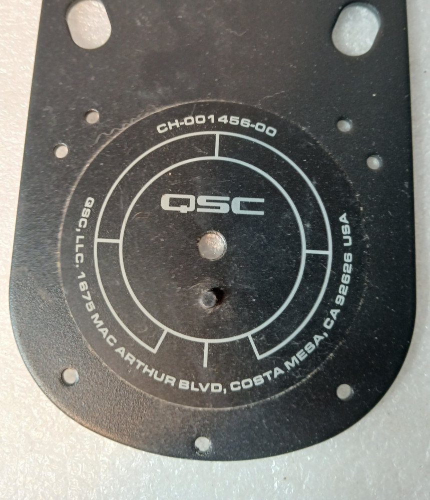 QSC OEM Mounting Plate CH-001456-00 Camera / Equipment Mount