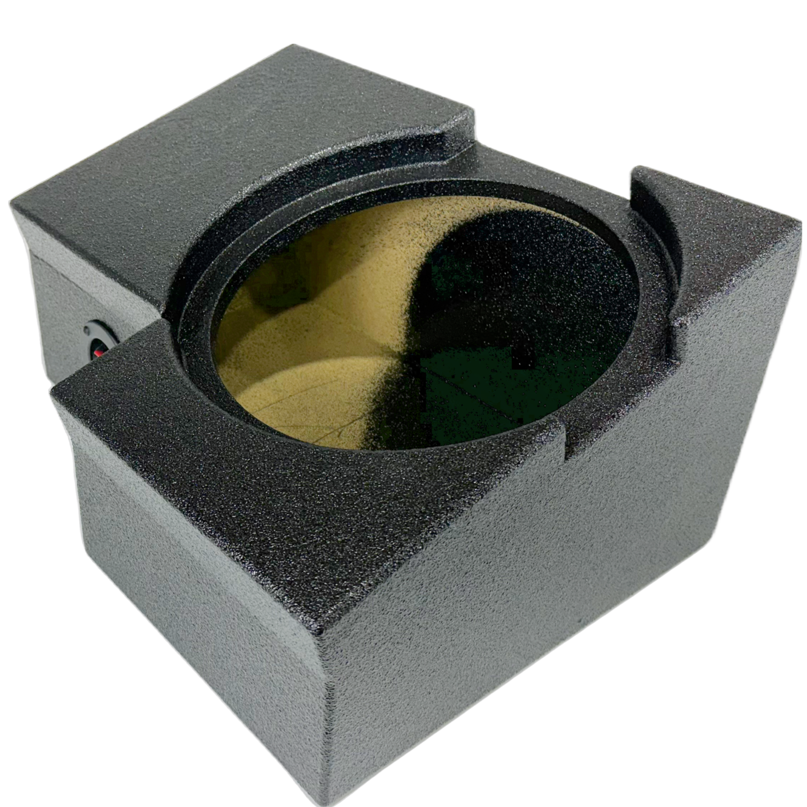 Silverado Sierra 19-24 Crew Cab Subwoofer Box Enclosure Single Woofer 1x12"