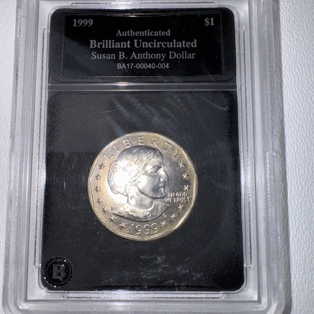 1999 Susan B Anthony Dollar US Mint "Brilliant Uncirculated"
