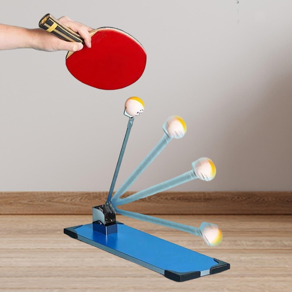 Table Tennis Training Device Versatile Protection Ping Pong Trainer Machine