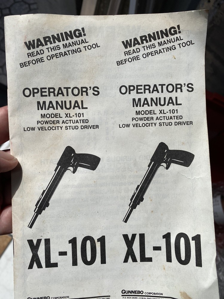 Gunfix XL101 Power Actuated Tool