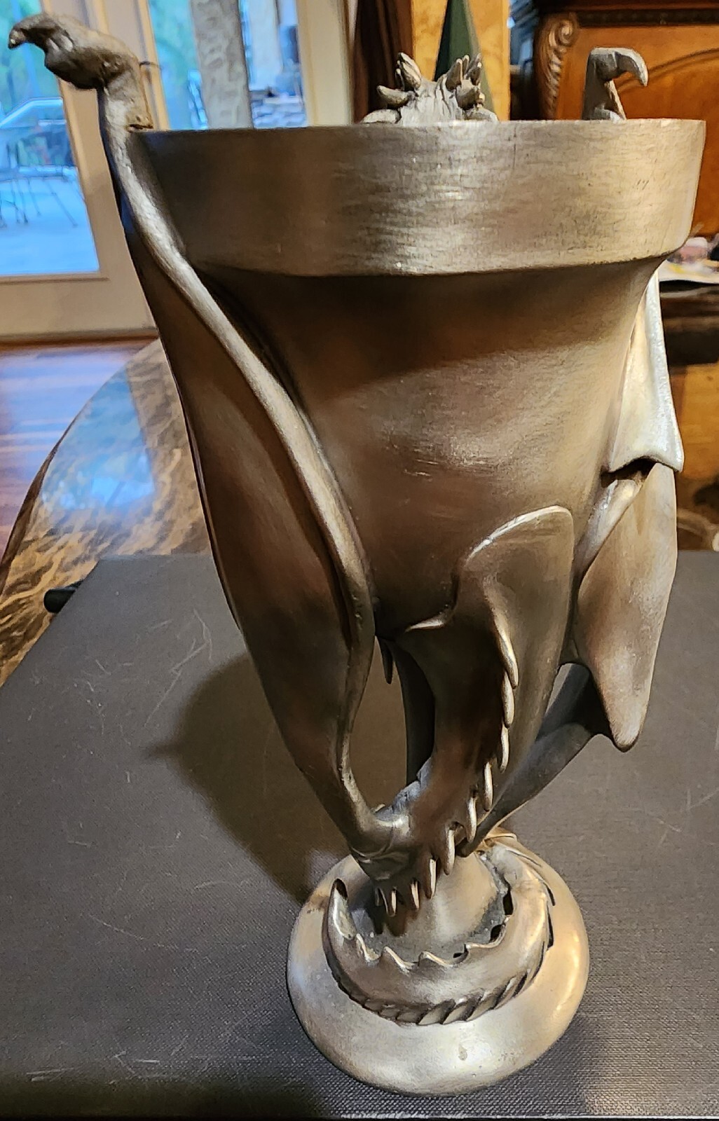 Vintage Dragon Chalice (Pewter)