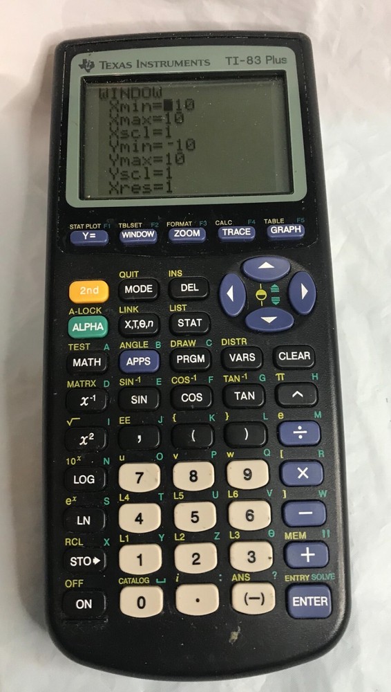 Texas Instruments TI-83 Plus Graphing Calculator with Case - Used