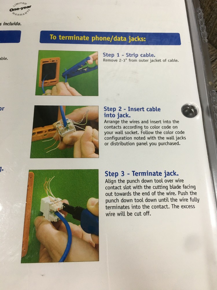 NEW DataShark Network Tool Bundle #70016 Cable Repair Kit SEALED Quick Shipping