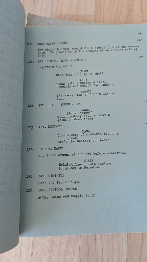 Makai Station original script by Jack Lord