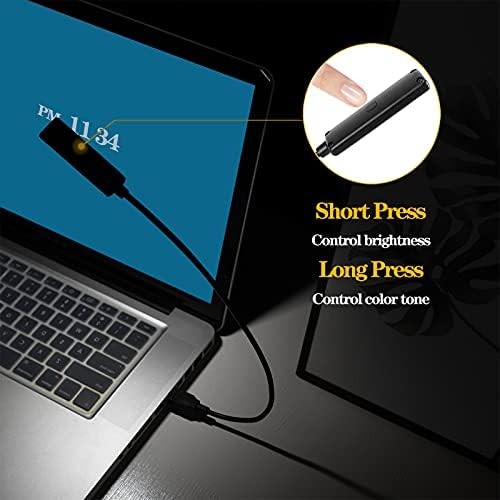 USB Reading Light Laptop Keyboard Light Adjustable Gooseneck