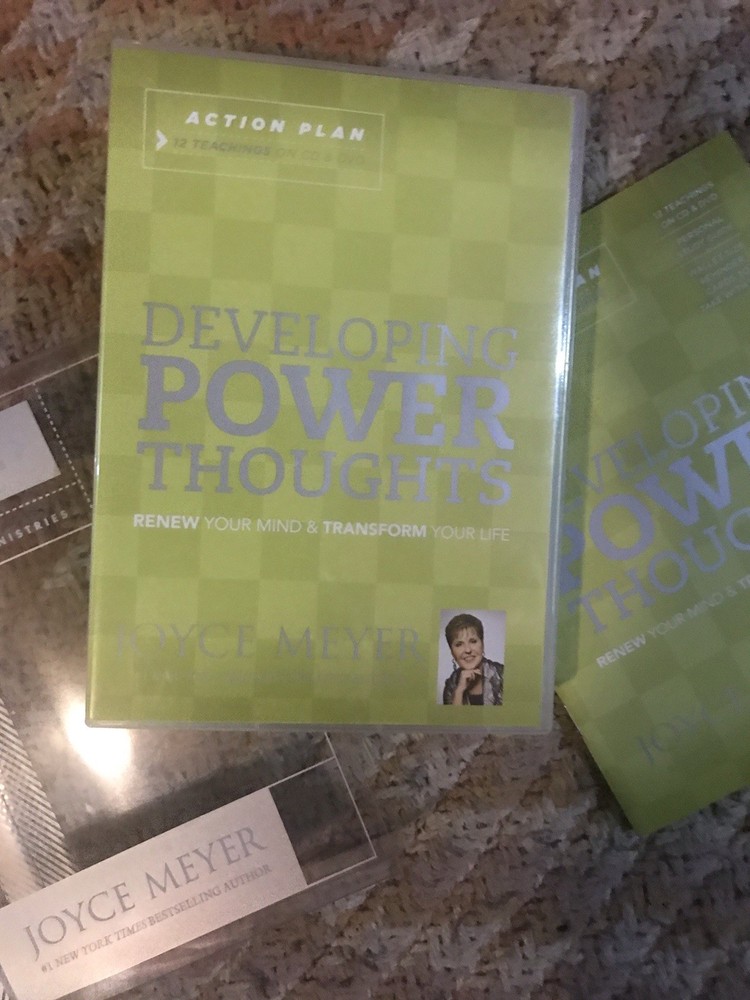 Joyce Meyer - Developing Power Thoughts - CD & DVD (6-Disc Set)