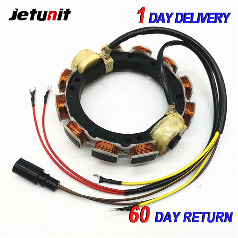 9Amp Outboard Stator For Johnson Evinrude 583410 1988-2001 120,125,130,135&140HP