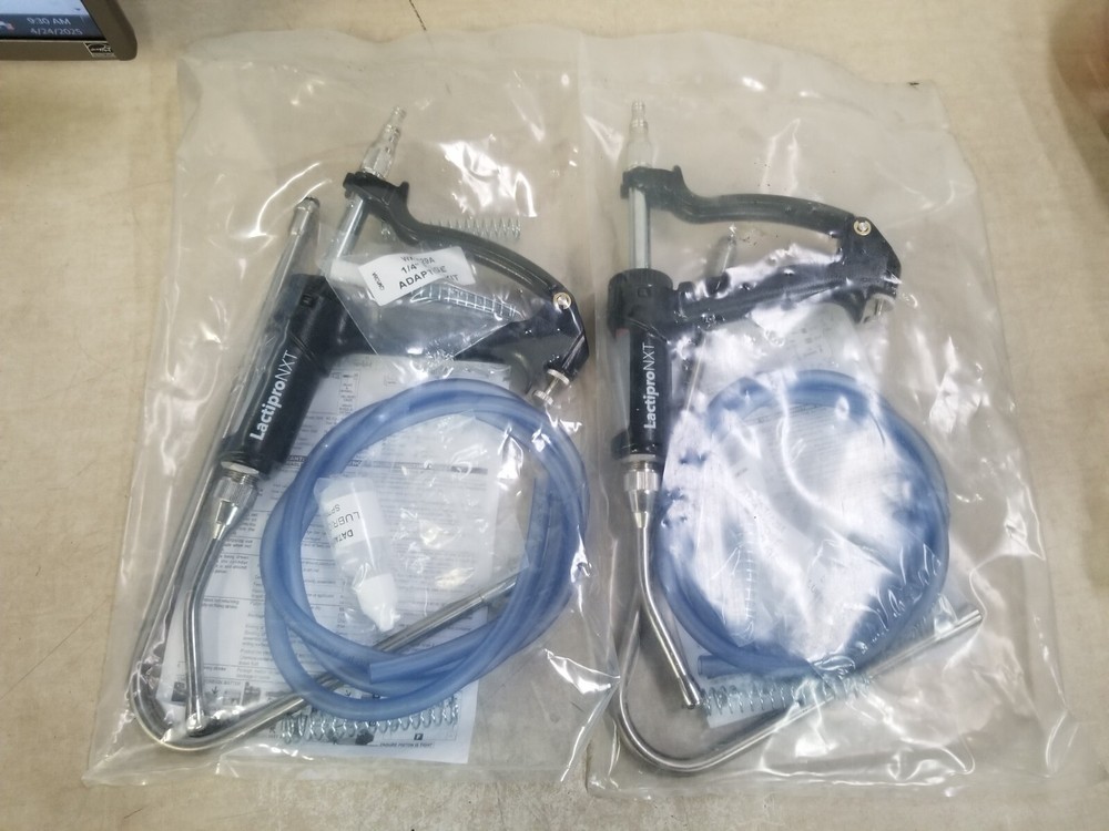 Lot of 2 - LactiproNXT 20ml Variable Automatic Drencher / Injector Kit