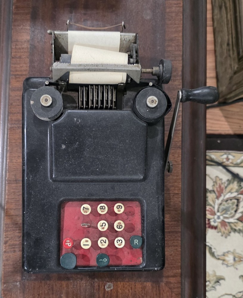 Remington Rand Manual Adding Billing Bookkeeping Machines Column Indicator