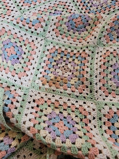 Bedspread Handmade with Bucilla Cotton