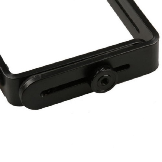 Universal Adjustable Multi-Angle Dual-L Flash Bracket Holder for DSLR SLR Camera