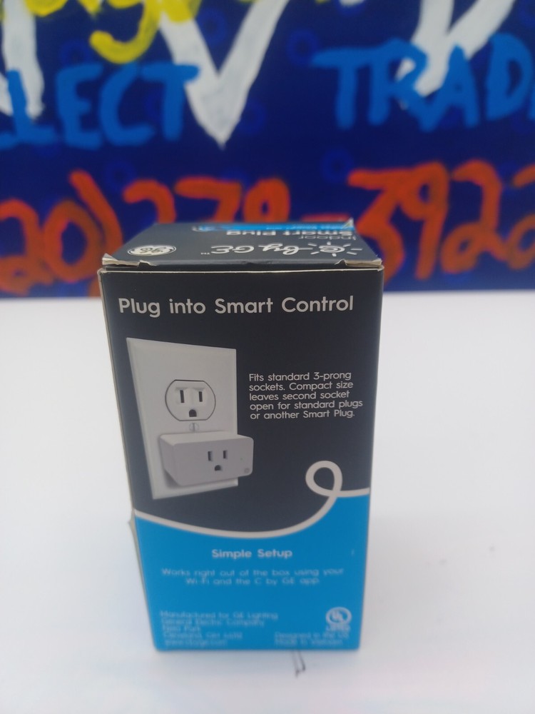 GE 93103491 Smart Plug - White NEW OPEN BOX