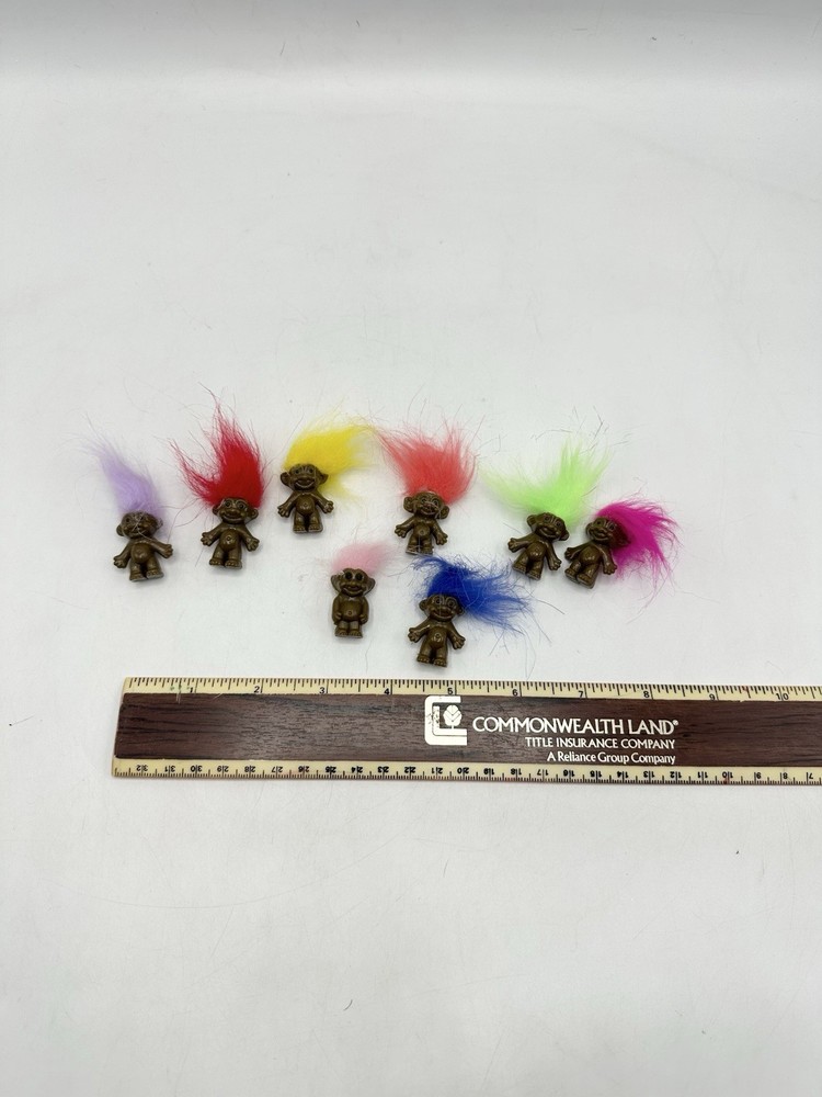 Good Luck Mini Hard PlasticTrolls Black!