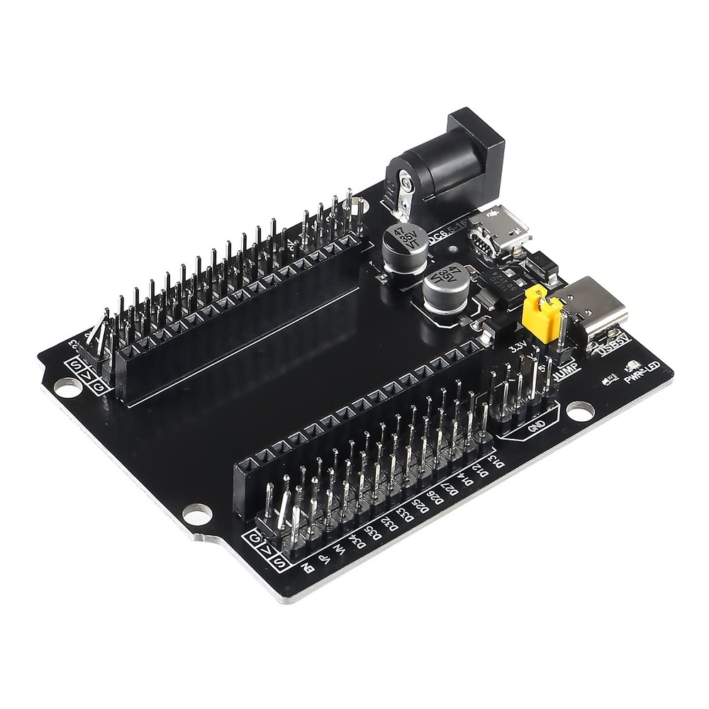 5Pcs ESP32 Development Board GPIO Breakout Board 30Pin Type-C Micro USB Dual ...