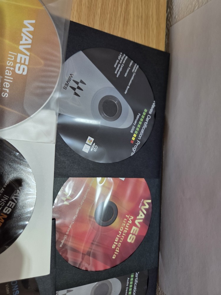 Waves Audio Rare Certification Program Training Course - Physical Box + 6 Discs