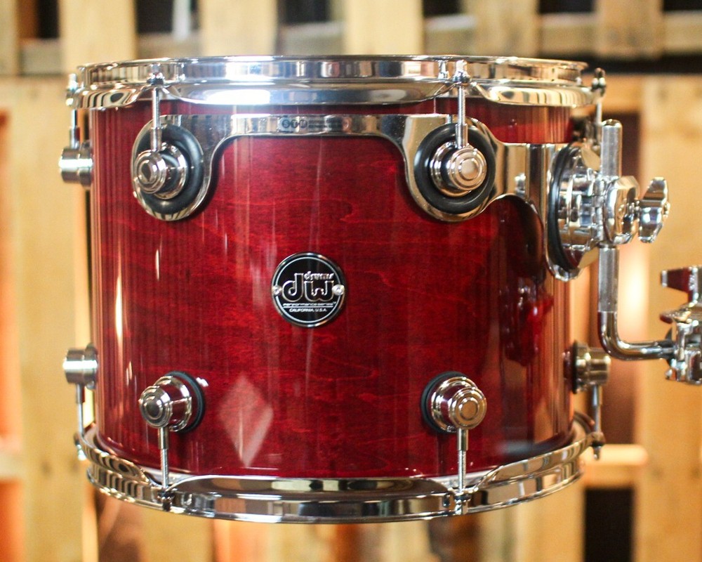 DW Performance Cherry Stain Rack Tom - 10x13