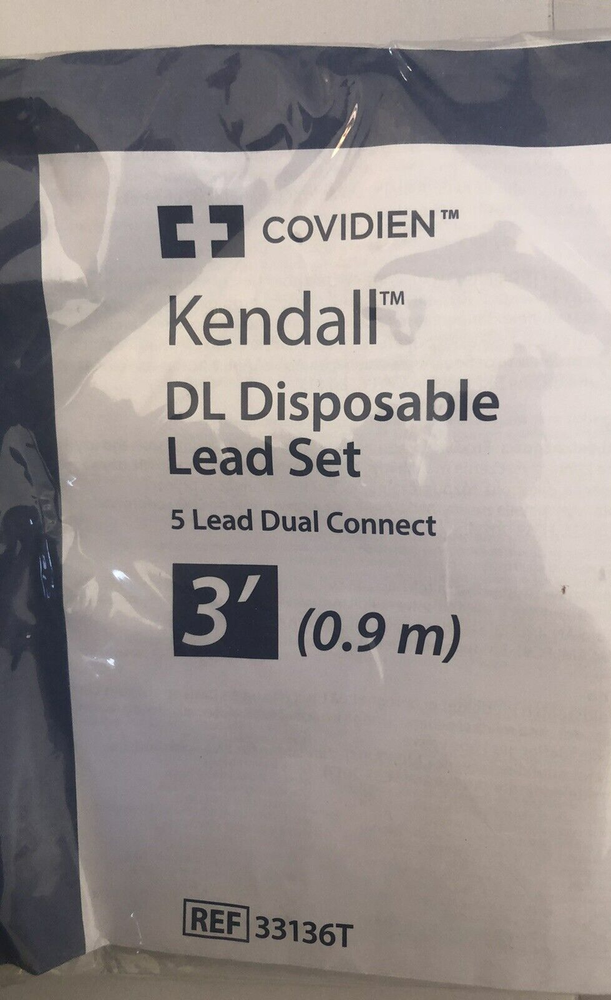 ONE PK DL DISPOSABLE LEAD SET 3'