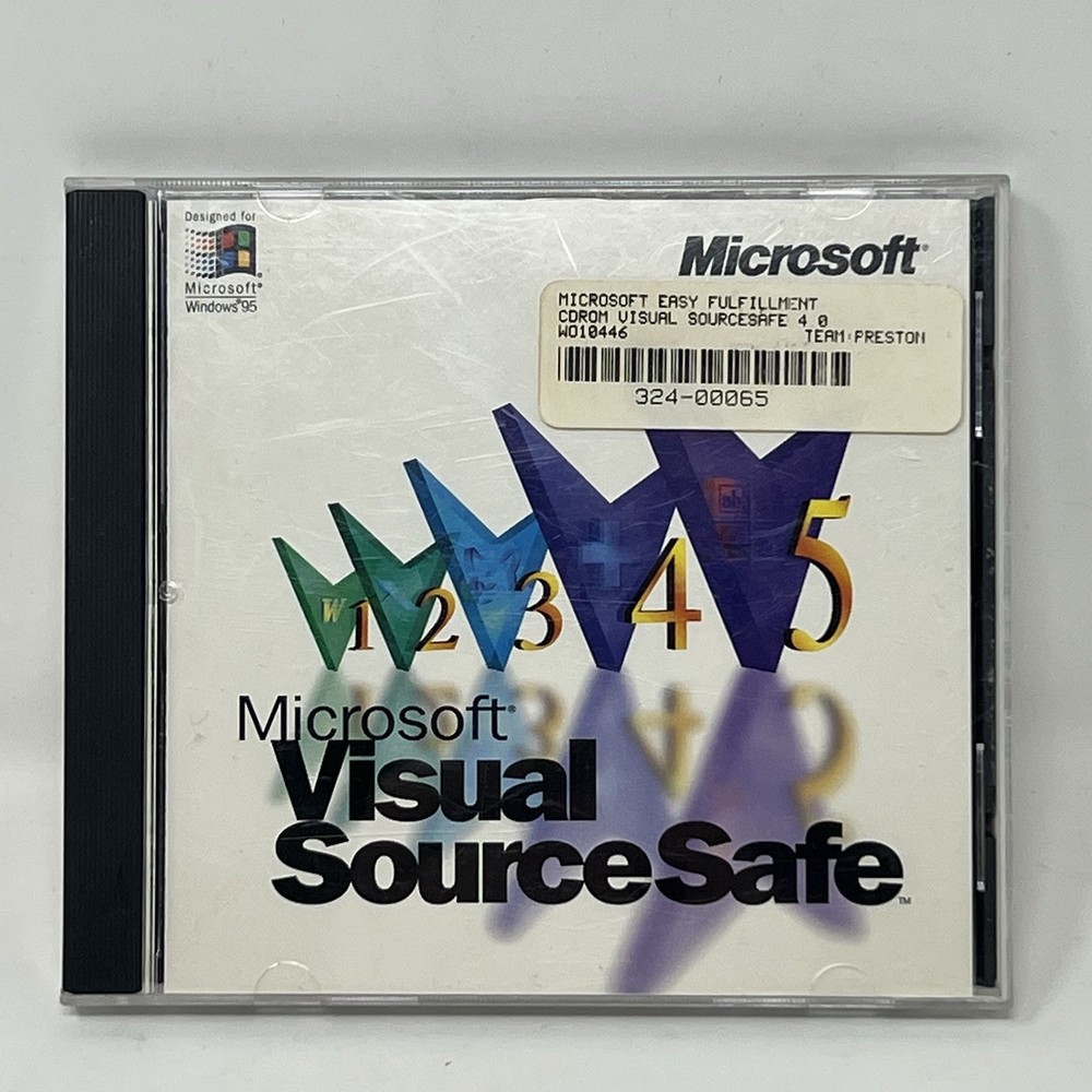 Microsoft Visual SourceSafe 6.0 For Windows w/ CD Key