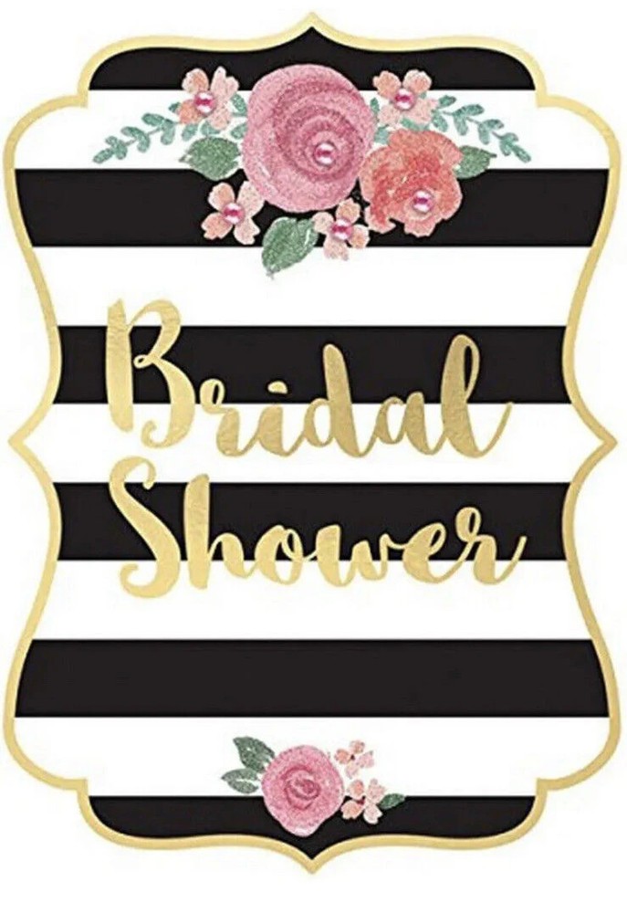 Bridal Shower Invitations - 8 Count