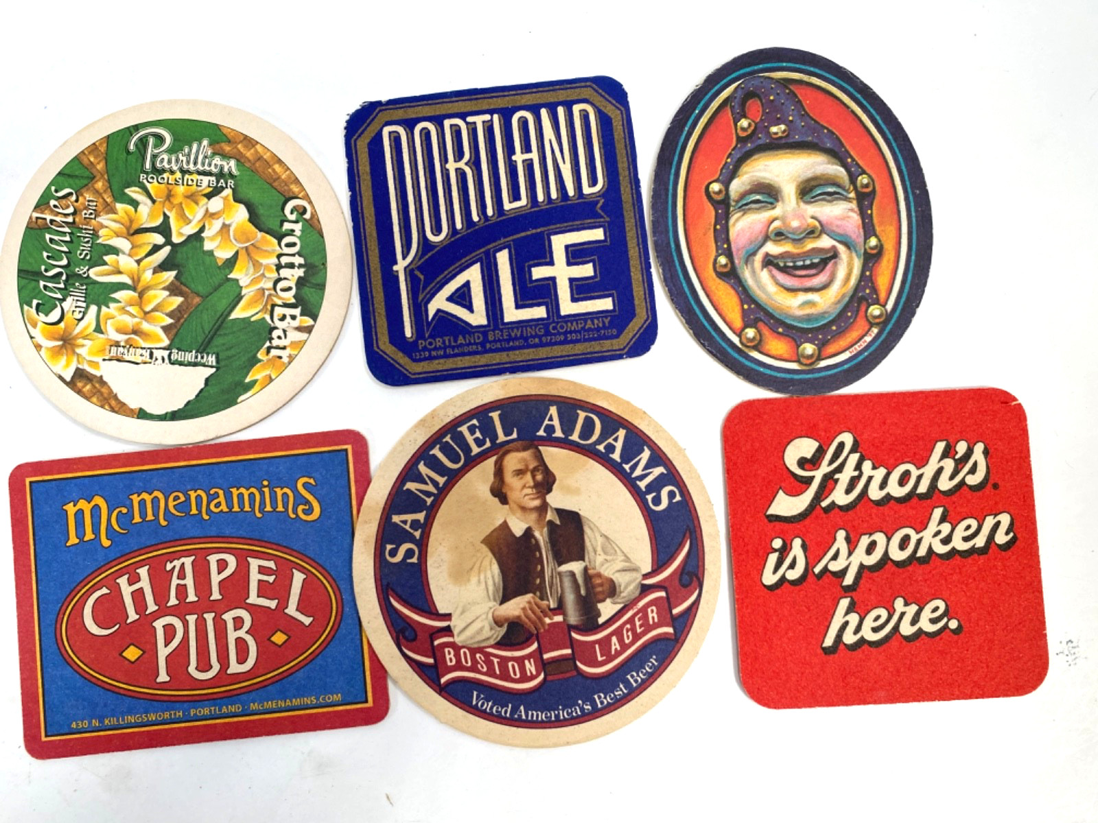 BEER COASTERS - GIANT LOT OF 550+ American, German & Microbrewery Beers COLORFUL