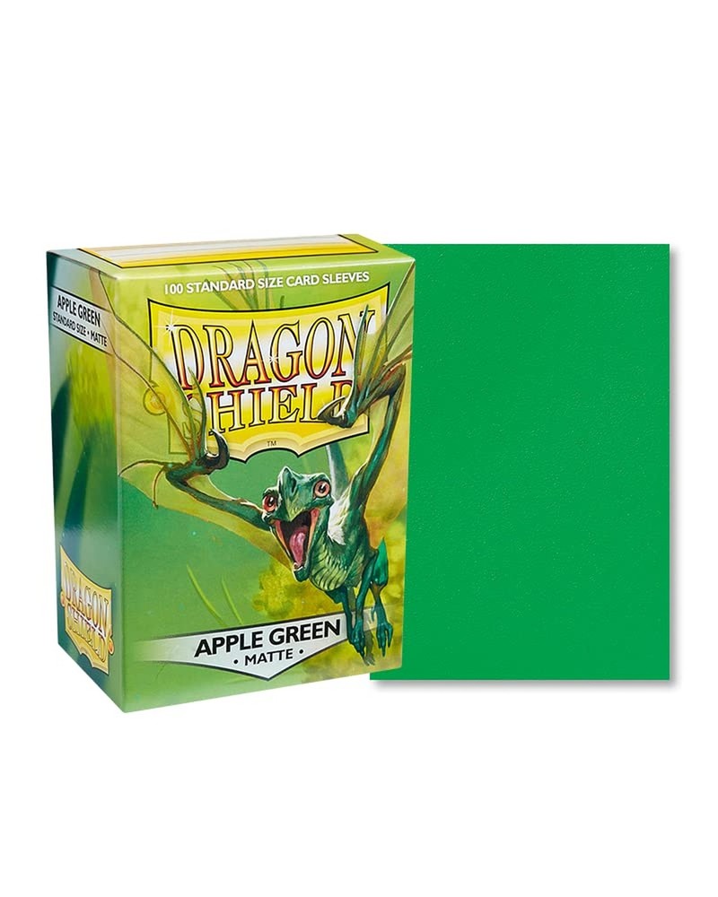 Dragon Shield 100 Count Standard Size Matte Deck Protector Sleeves (Matte App...