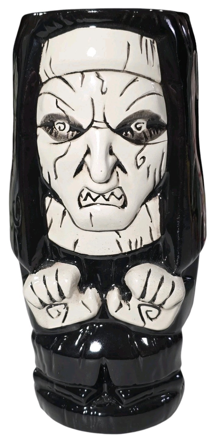 Geeki Tikis Krampus Annabelle The Nun Exorsist Horror Ceramic 18oz Mug Lot Of 4