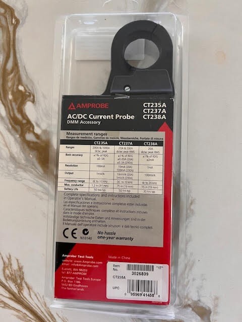 Amprobe AC/DC Current Probe CT235A
