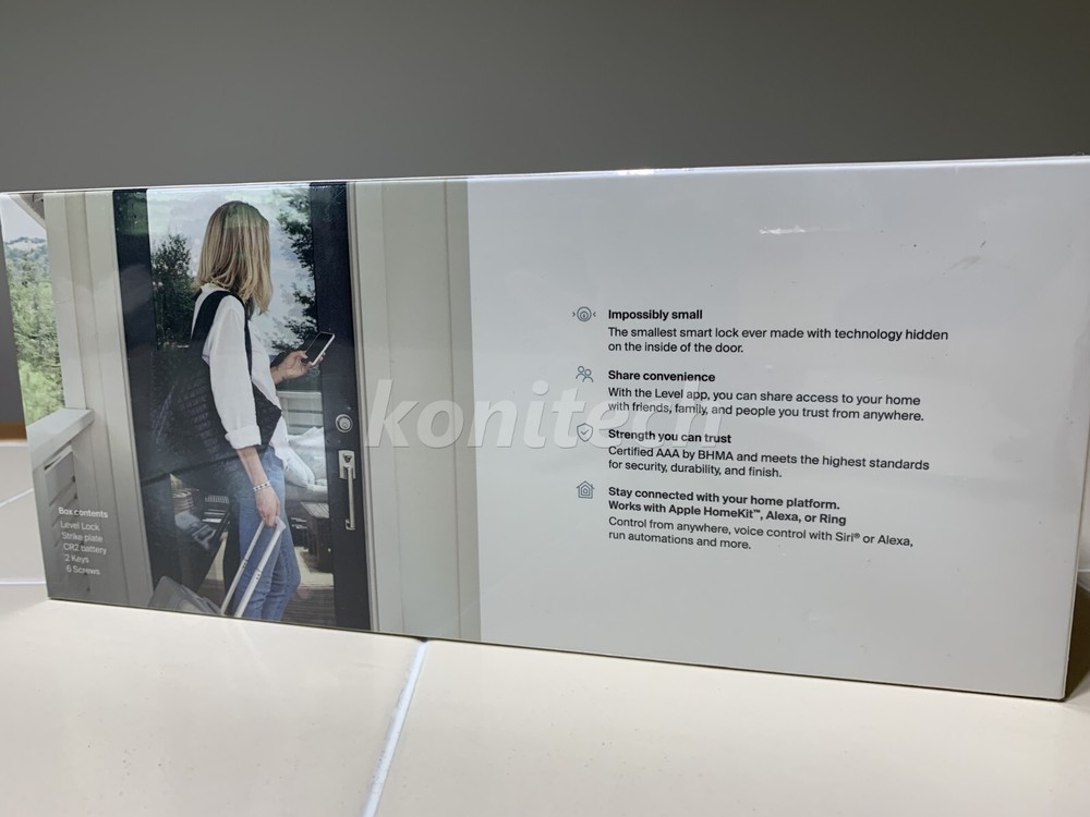 Level Lock Keyed Entry Smart Door Lock - Satin Nickel