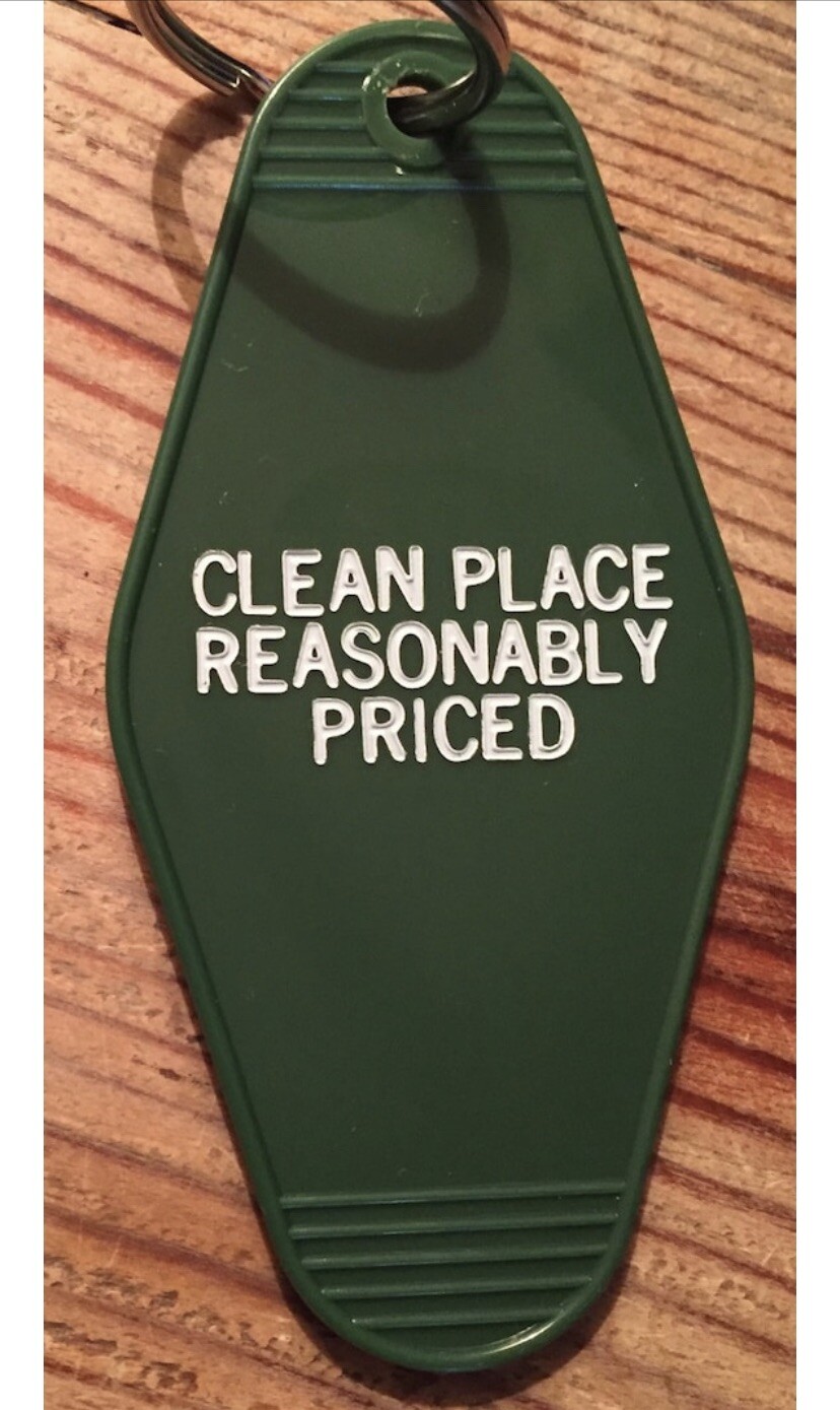 TWIN PEAKS Inspired "Great Nothern Hotel" keychain - SHIPS FROM USA